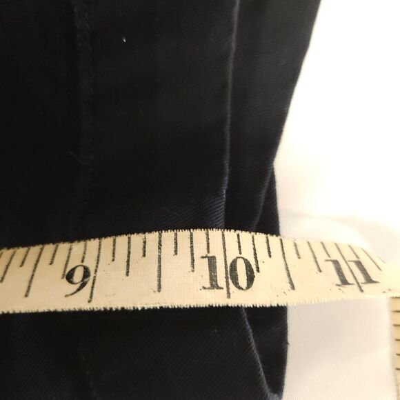 Vintage Chaps Ralph Lauren Mens 40x10 Navy Blue Chino Khaki Shorts Golf Casual - Picture 7 of 7